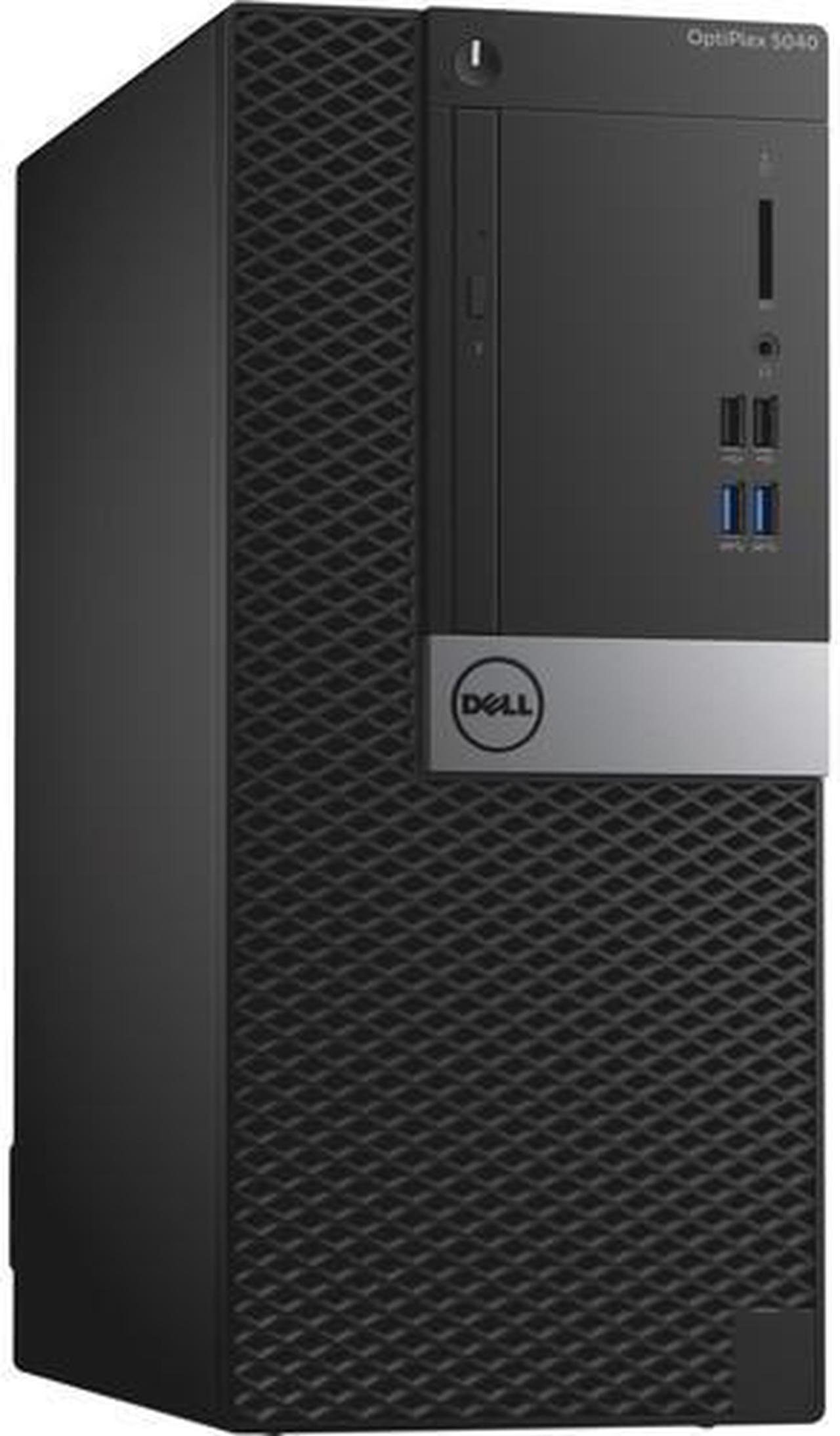 Dell 5040 Optiplex i5-6500 8GB RAM 256 GB SSD Windows 10 Tower Desktop PC