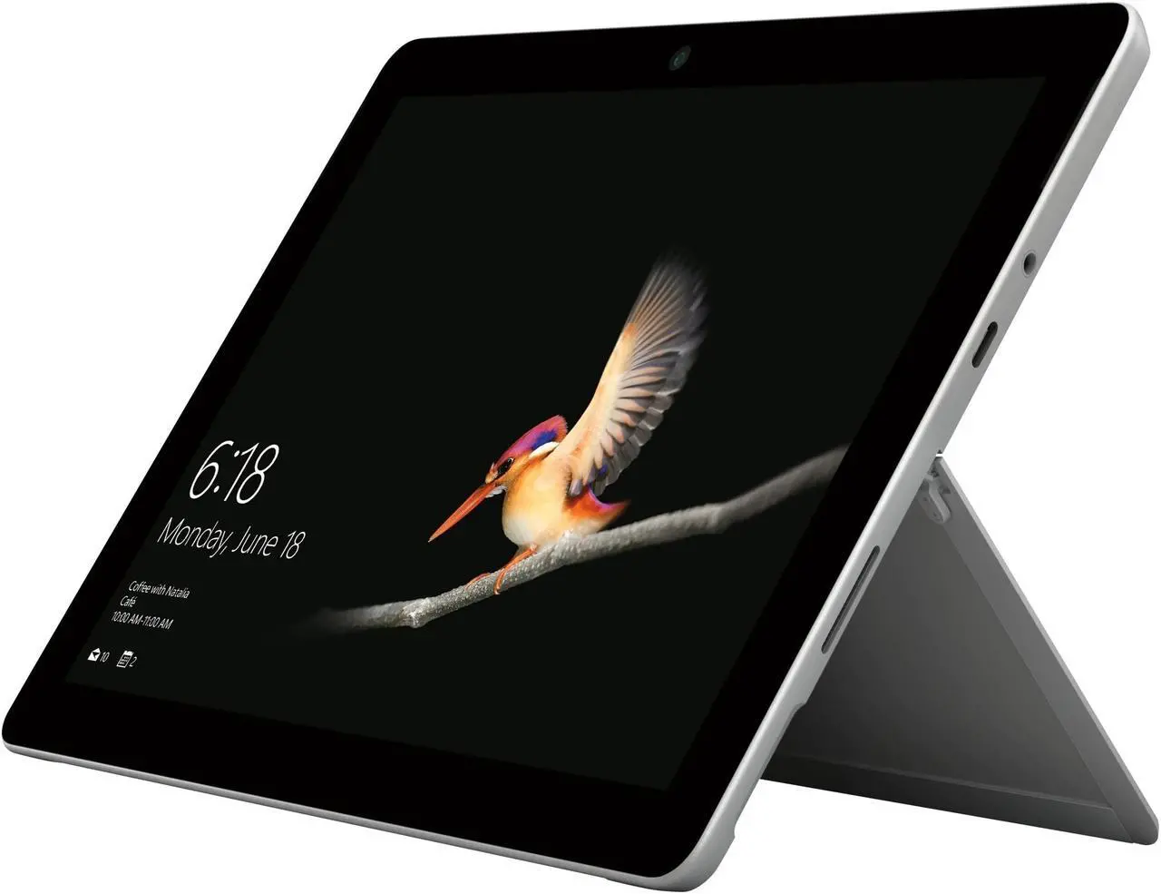 Alt view image 12 of 20 - Microsoft Surface Go Intel Pentium Gold 4415Y 8GB Memory 128 GB SSD Intel HD Graphics 615 10.0" Touch Screen 1800 x 1200 Detachable 2-in-1 Laptop Windows 10 Pro JTS-00001