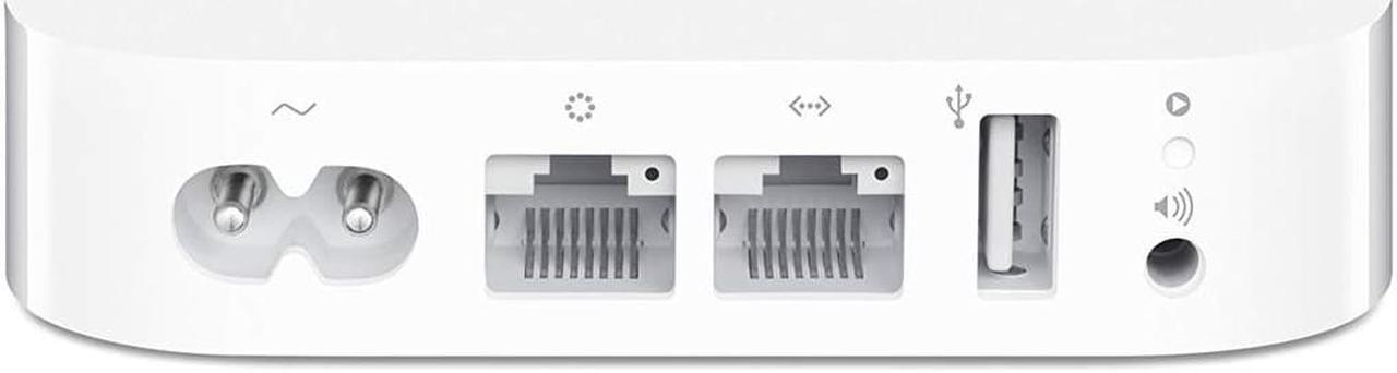 Alt view image 2 of 3 - Apple AirPort Express 802.11n (2nd Generation) Base Station Router, White