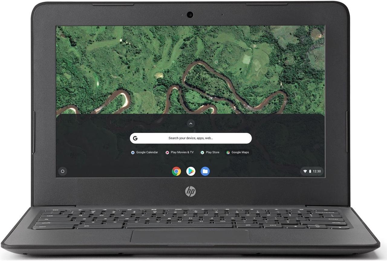 Alt view image 9 of 20 - HP 11a-nb0013dx Chromebook Intel Celeron N3350 (1.1 GHz) 4 GB Memory 32 GB eMMC 11.6" 1366 x 768 Chrome OS