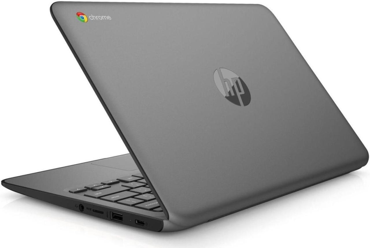 Alt view image 8 of 20 - HP 11a-nb0013dx Chromebook Intel Celeron N3350 (1.1 GHz) 4 GB Memory 32 GB eMMC 11.6" 1366 x 768 Chrome OS