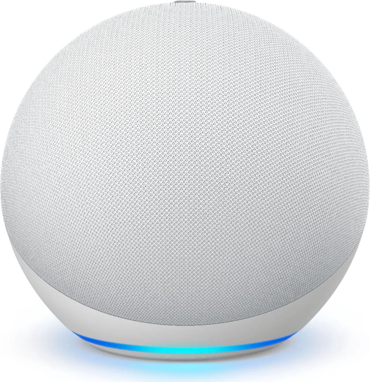Alt view image 5 of 20 - Echo Dot (4th Gen) | Smart Speaker with Alexa | Glacier White