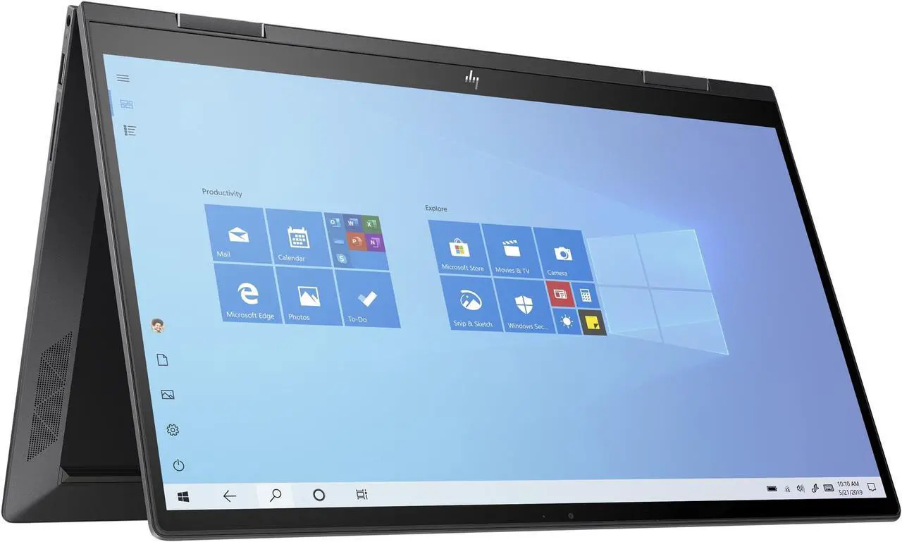 Alt view image 3 of 8 - HP ENVY X360 15M-EE0013 15.6" Touch 8GB 256GB AMD Ryzen 5 4500U Win10, Black