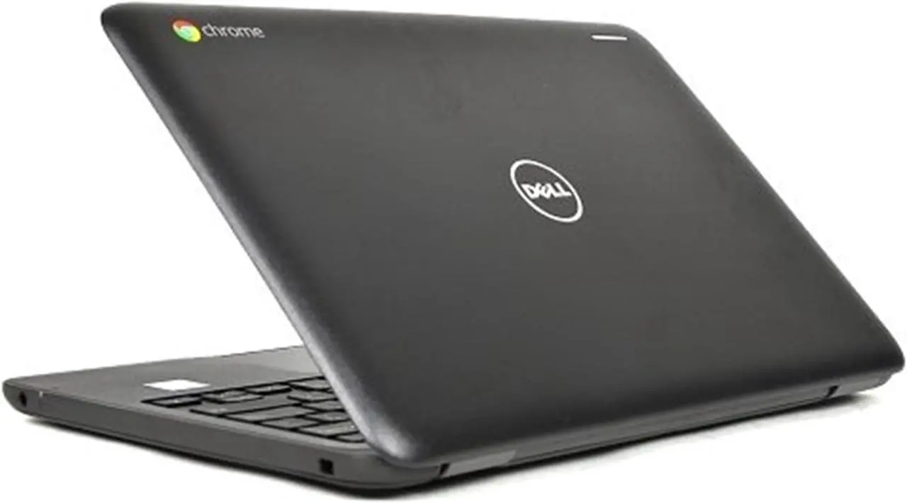 Alt view image 2 of 2 - Dell Chromebook 3180 11.6" Touch 4GB 16GB eMMC Celeron® N3060 2.48GHz ChromeOS, Black