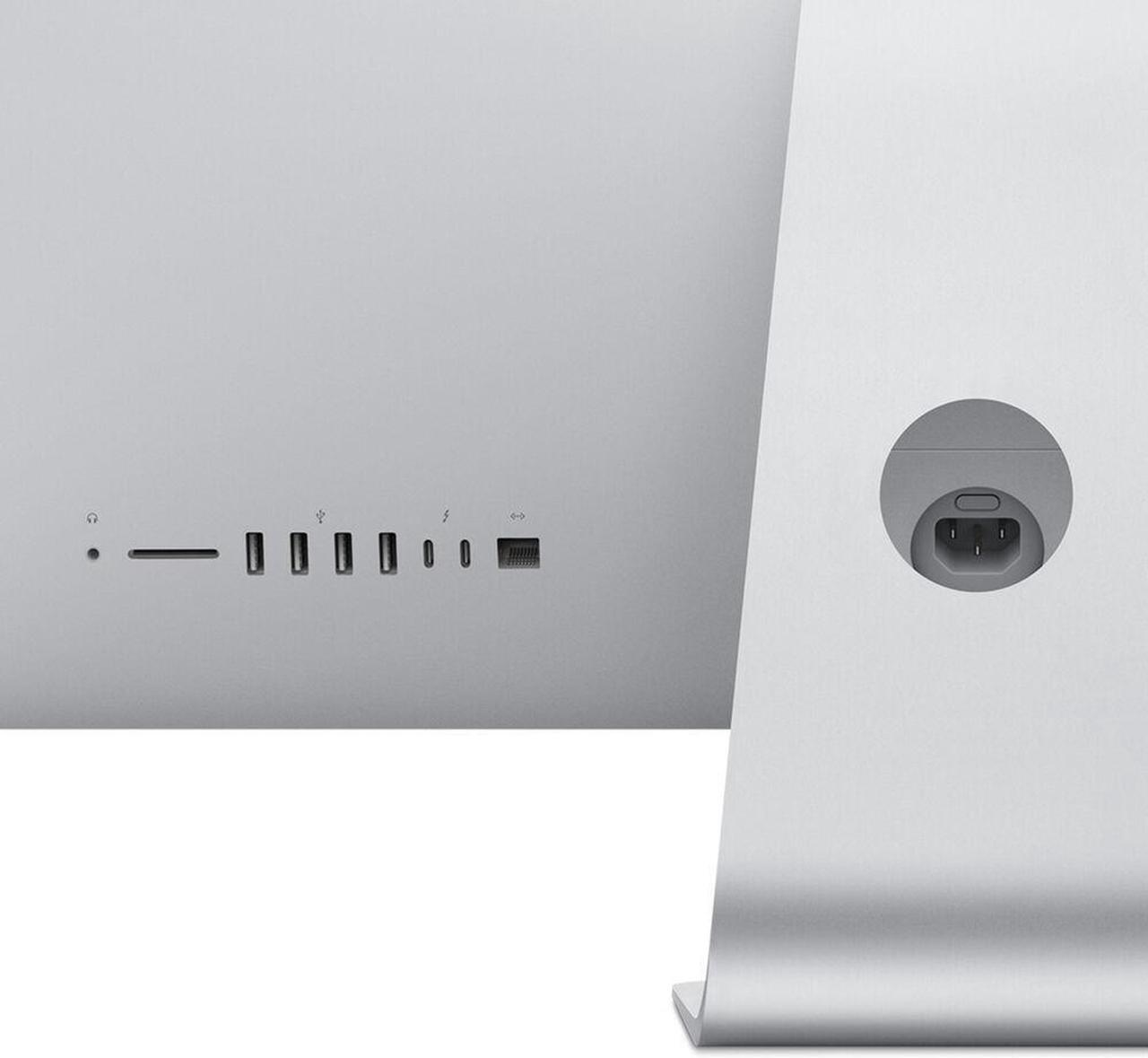 Alt view image 2 of 3 - Apple 2020 iMac 27" Retina 5K Intel i5-10600 3.3GHz 16GB RAM 512GB SSD Radeon Pro 5300, Silver