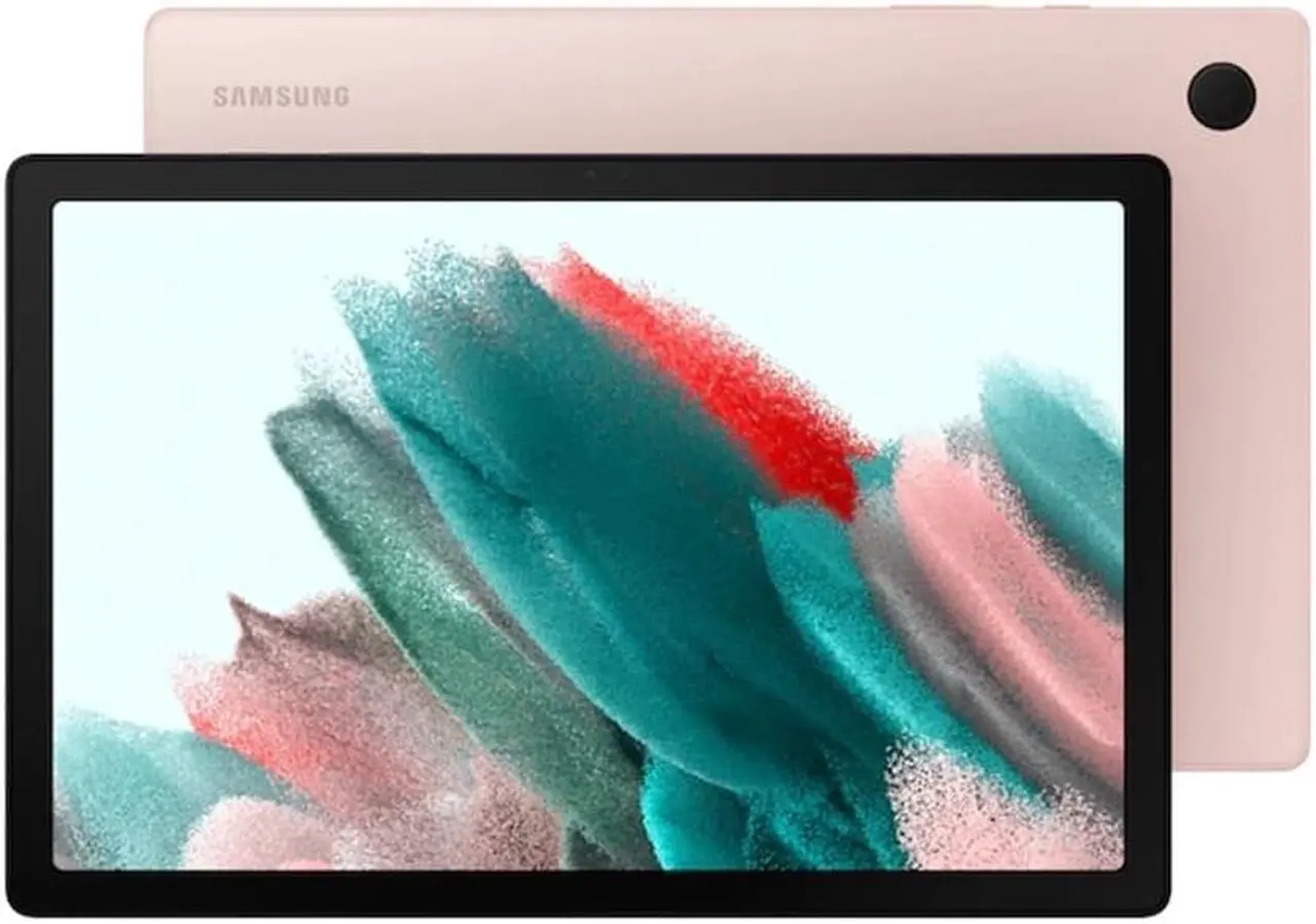 Main image of Samsung Galaxy Tab A8 10.5" Tablet 64GB WiFi Unisoc T618 1.8GHz, Pink Gold