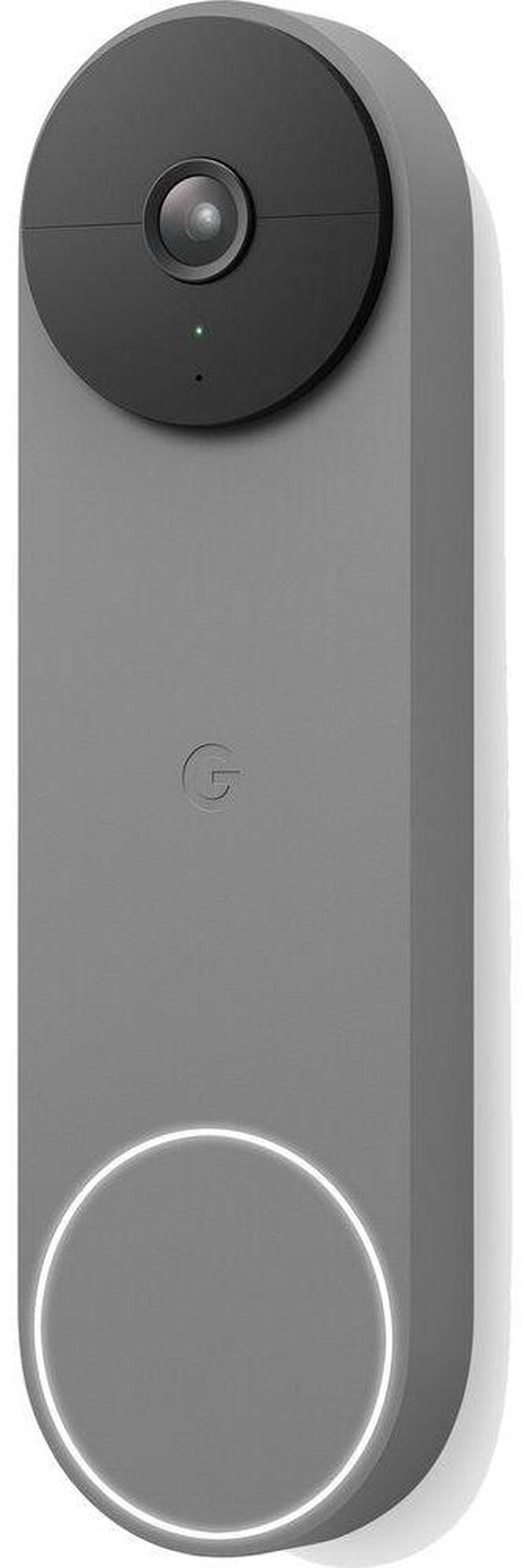 Main image of Google Nest Wi-Fi Video Smart Doorbell Camera (Battery Operated) - Ash