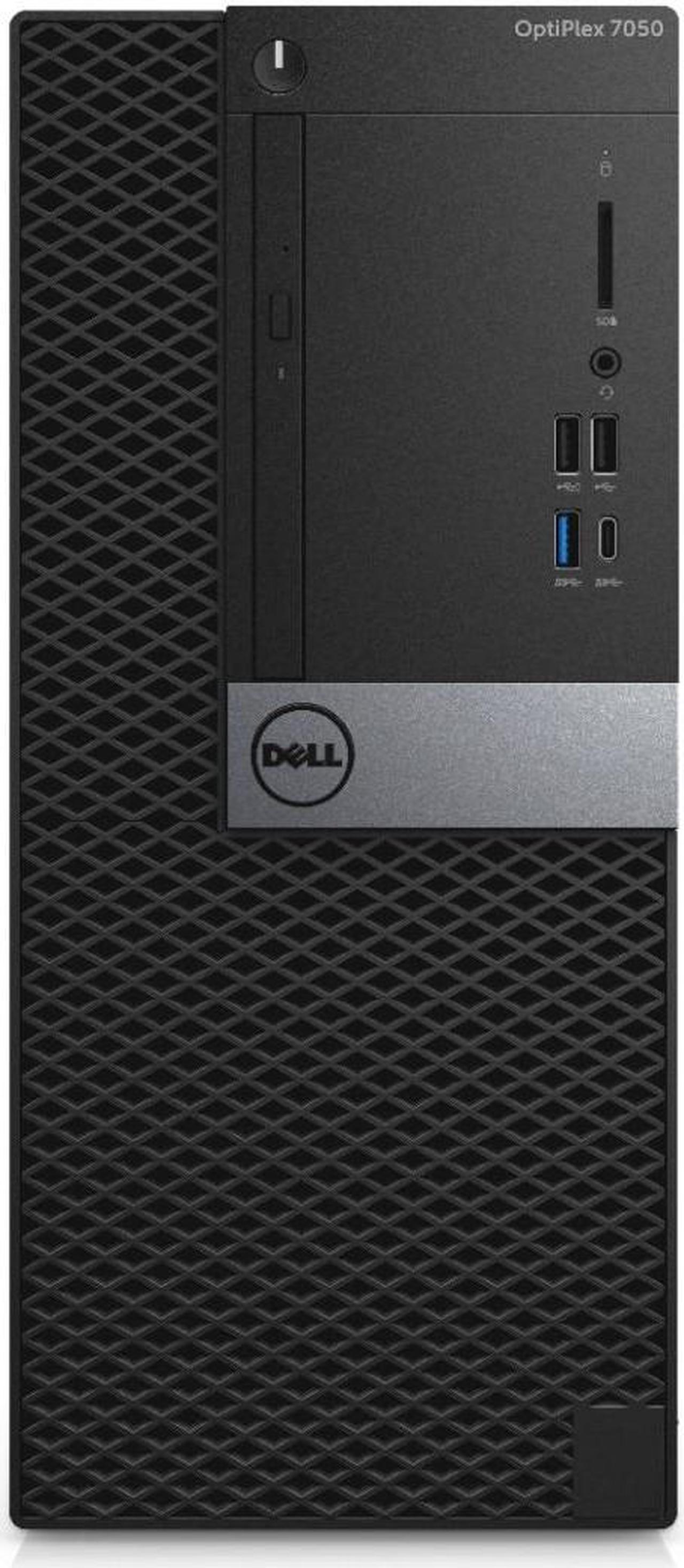 Dell Optiplex 7050 Intel Core i5-6500 X4 3.2GHz 8GB 500GB Win10, Black