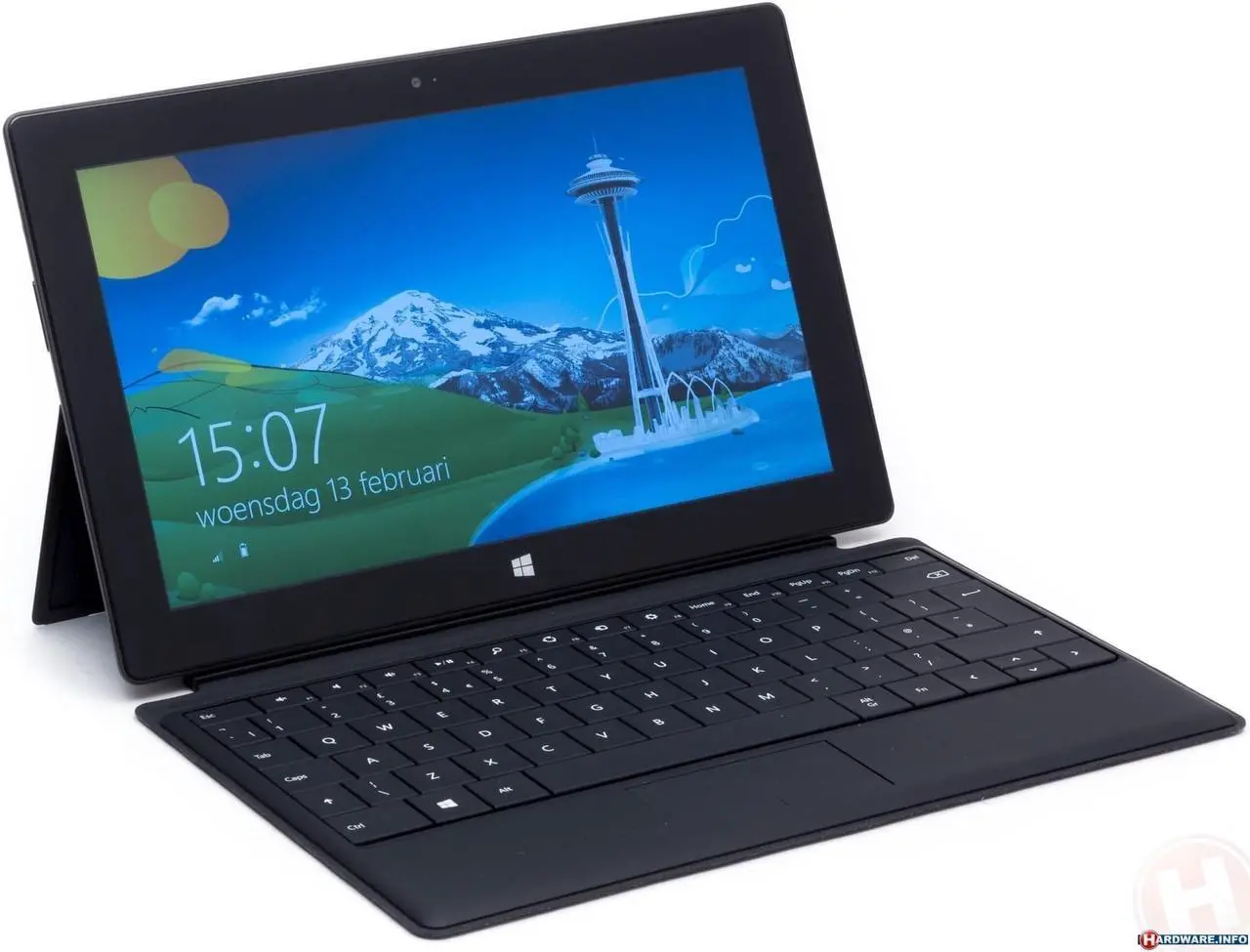 Alt view image 6 of 6 - Microsoft Surface RT 7XR-00001 32 GB Tablet PC - nVIDIA Tegra 3 Quad-Core Processor - 2 GB RAM - 10.6-inch Display - Windows RT - Dark Titanium