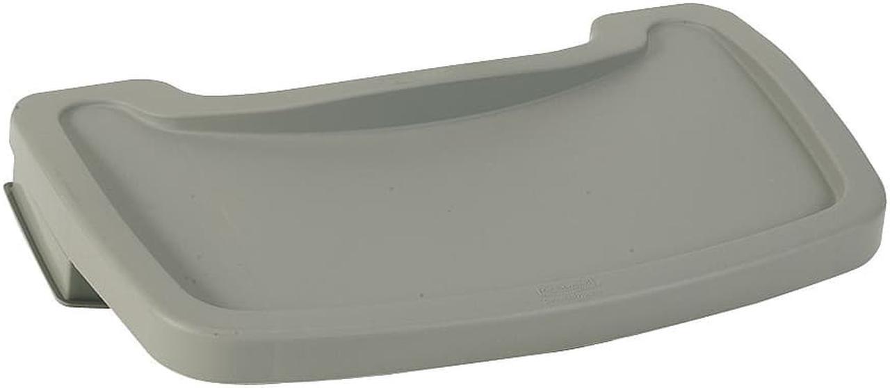 Alt view image 2 of 5 - RUBBERMAID FG781588PLAT Youth Seating Tray, Platinum
