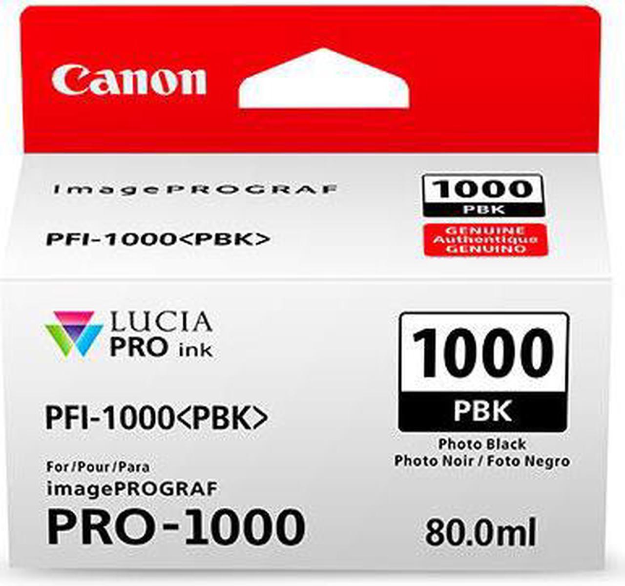 Canon PFI-1000 PBK Photo Black LUCIA PRO ink for imagePROGRAF PRO-1000 #0546C002