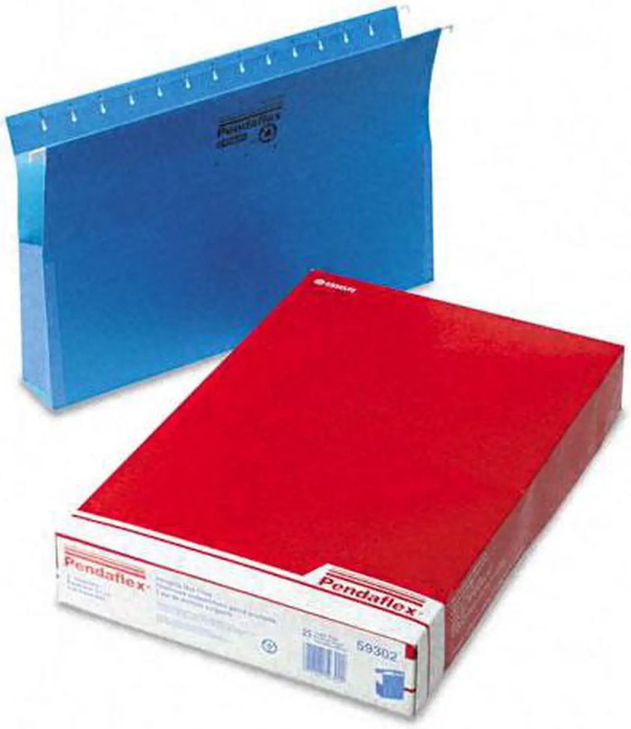 Main image of Pendaflex SureHook Reinforced Hanging Box Files 2" Expansion Legal Blue 25/Box 59302