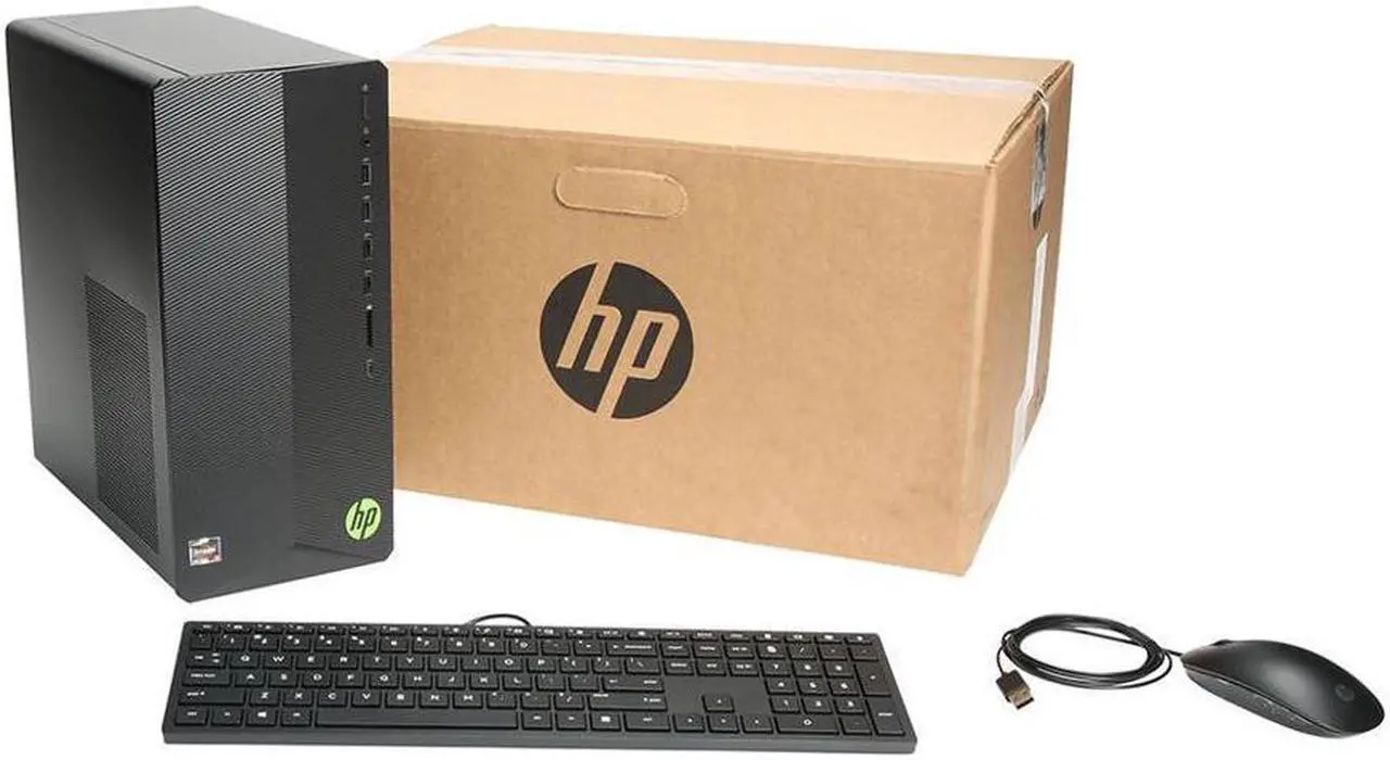 Alt view image 4 of 4 - HP Pavilion Gaming Tower, AMD Ryzen 5 5600G Processor,16GB DDR4,1TB SSD, 4GB AMD Radeon RX 5500,Wifi-AC,Bluetooth,USB,HDMI,DisplayPort, Windows 11 Home