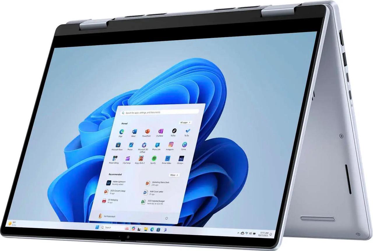 Alt view image 3 of 7 - Dell Inspiron 14" FHD+ (1920 x 1200) 2-in-1 Touchscreen Notebook,Intel Core 5 120U Processor,16GB DDR5,512GB SSD,Intel Graphics,Wifi-AX,Windows 11 Pro
