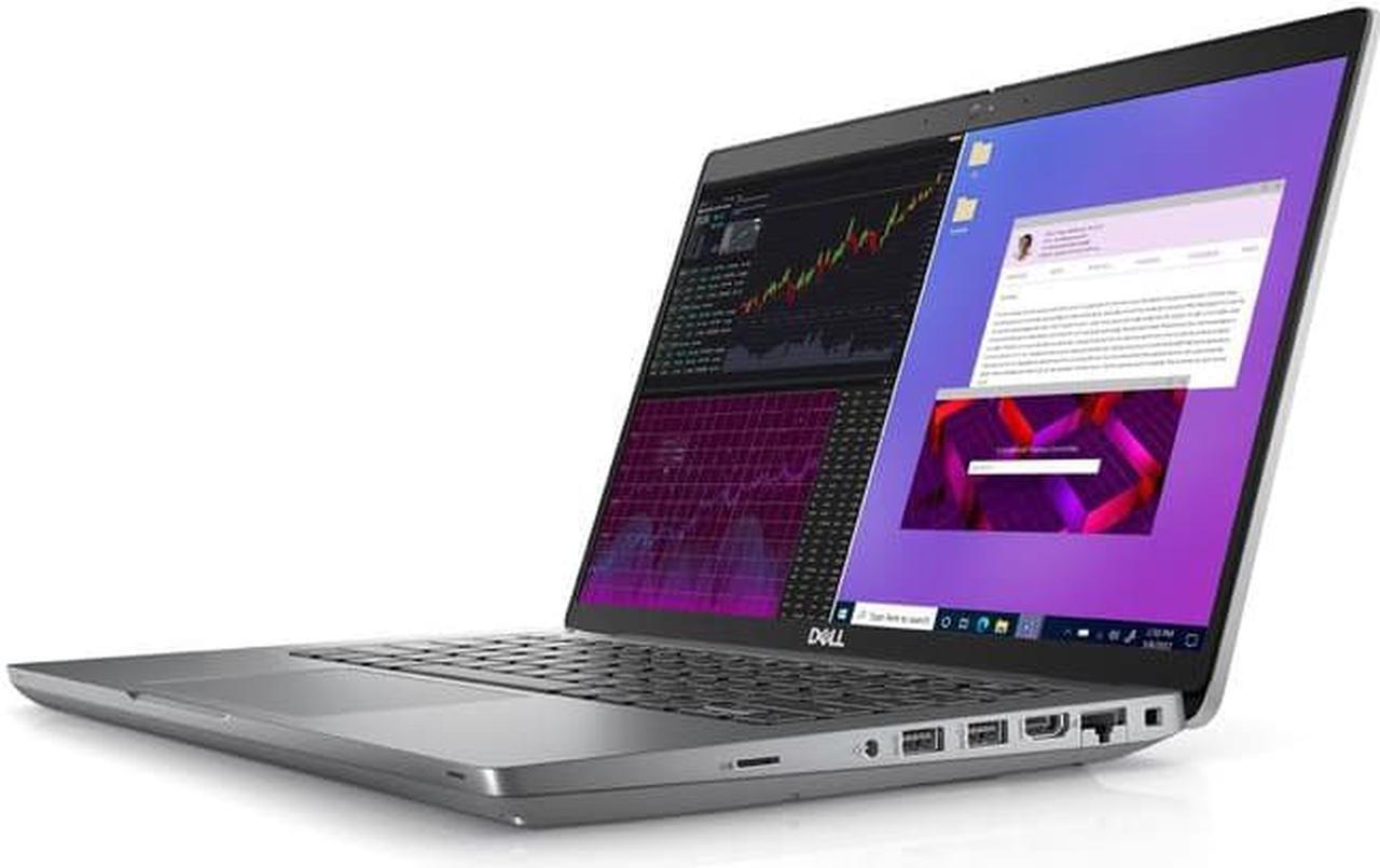 Alt view image 8 of 10 - Dell Precision 3000 3470 14" Mobile Workstation - Full HD - 1920 x 1080 - Intel Core i5 12th Gen i5-1250P Dodeca-core (12 Core) - 32 GB Total RAM - 512 GB SSD - Titan Gray - Intel Chip - Windows