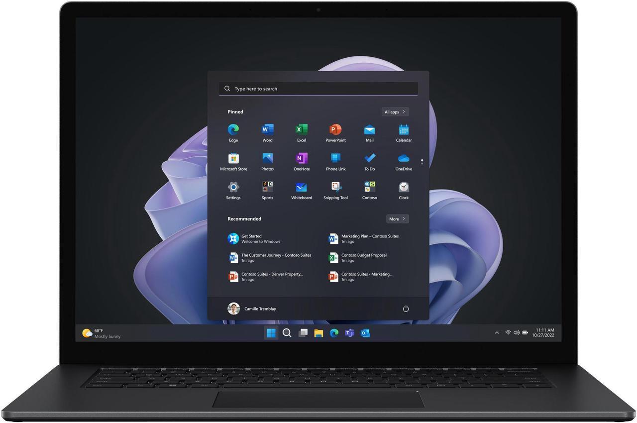 Alt view image 10 of 11 - Microsoft Surface Laptop 5 Notebook i7-1265U 16 GB 256 GB Windows 10 Pro