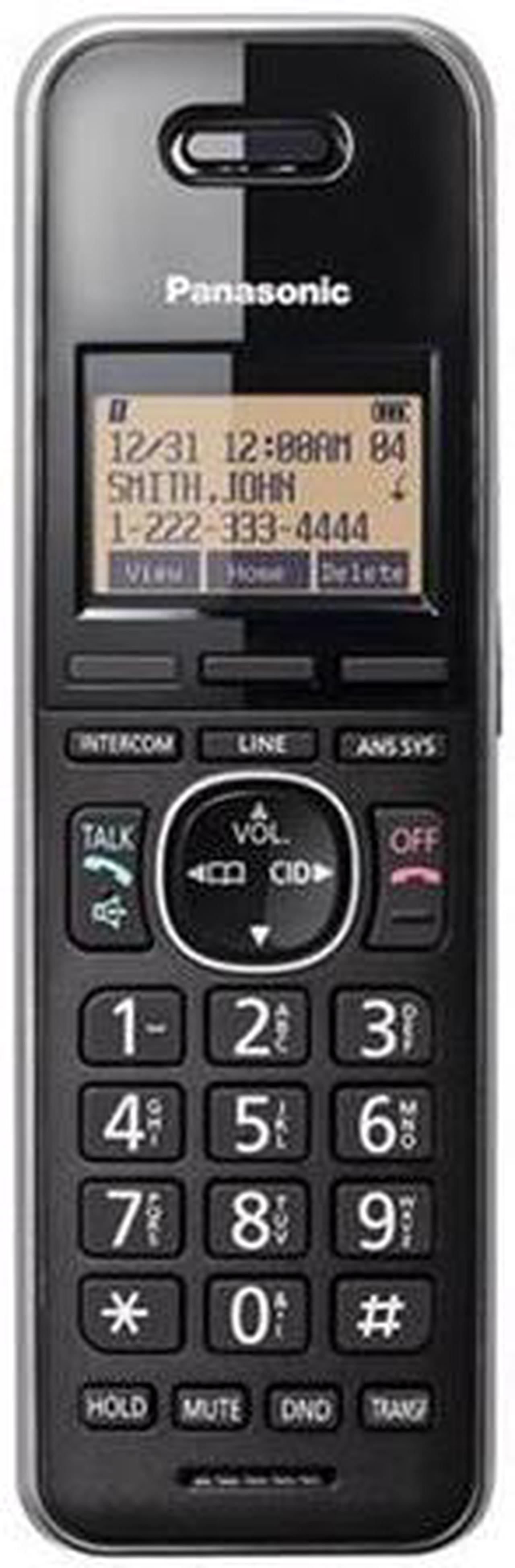 Alt view image 6 of 9 - Panasonic Consumer KX-TGWA41B Cordless Accessory Handset for KX-TGW420