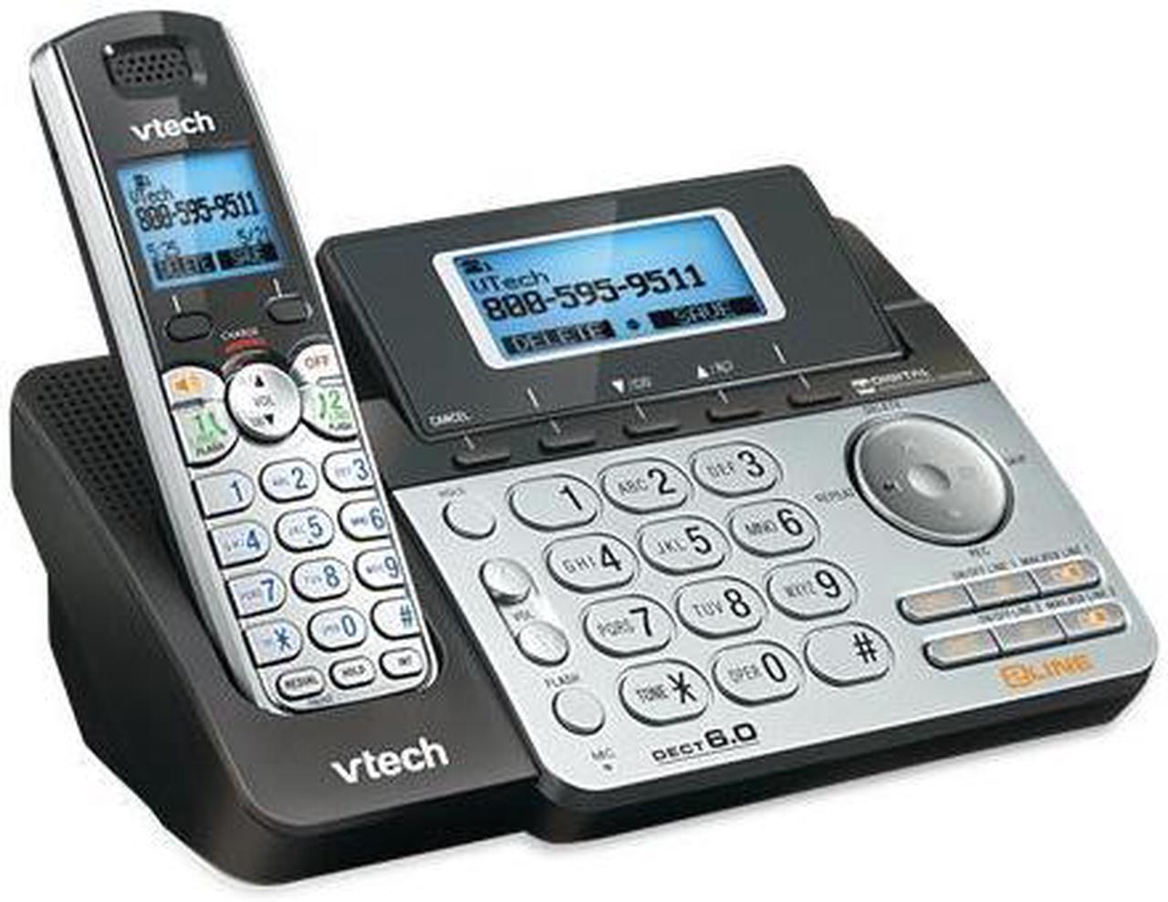 Alt view image 3 of 4 - Vtech VT-DS6151 Vtech 2-Line Cordless With Itad
