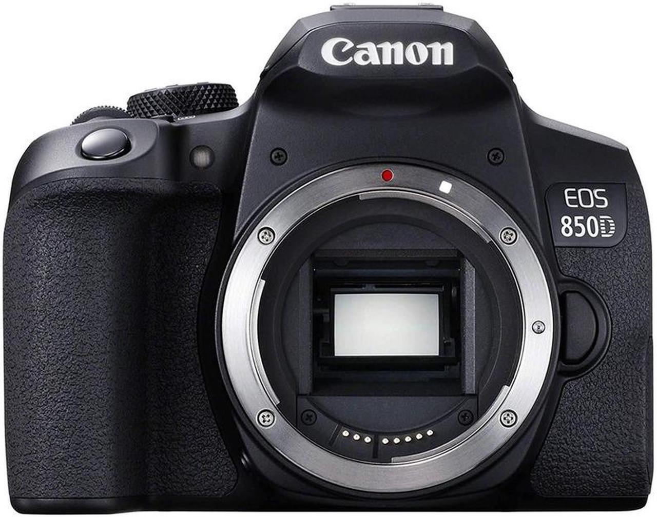Alt view image 2 of 7 - Canon EOS 850D / Rebel T8i DSLR Camera with Canon 18-55mm + 75-300mm Lens Kit