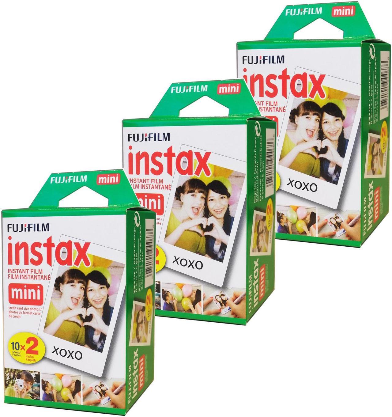 Alt view image 3 of 3 - Fujifilm Instax Mini Instant Film (3 Twin Packs, 60 Total Pictures) Value Set
