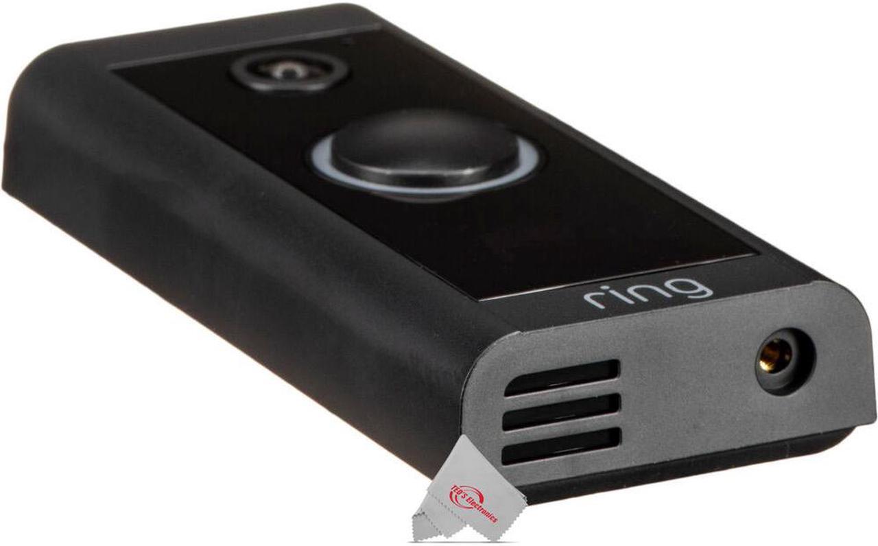 Alt view image 10 of 20 - Ring Wi-Fi Video Doorbell Wired - Black