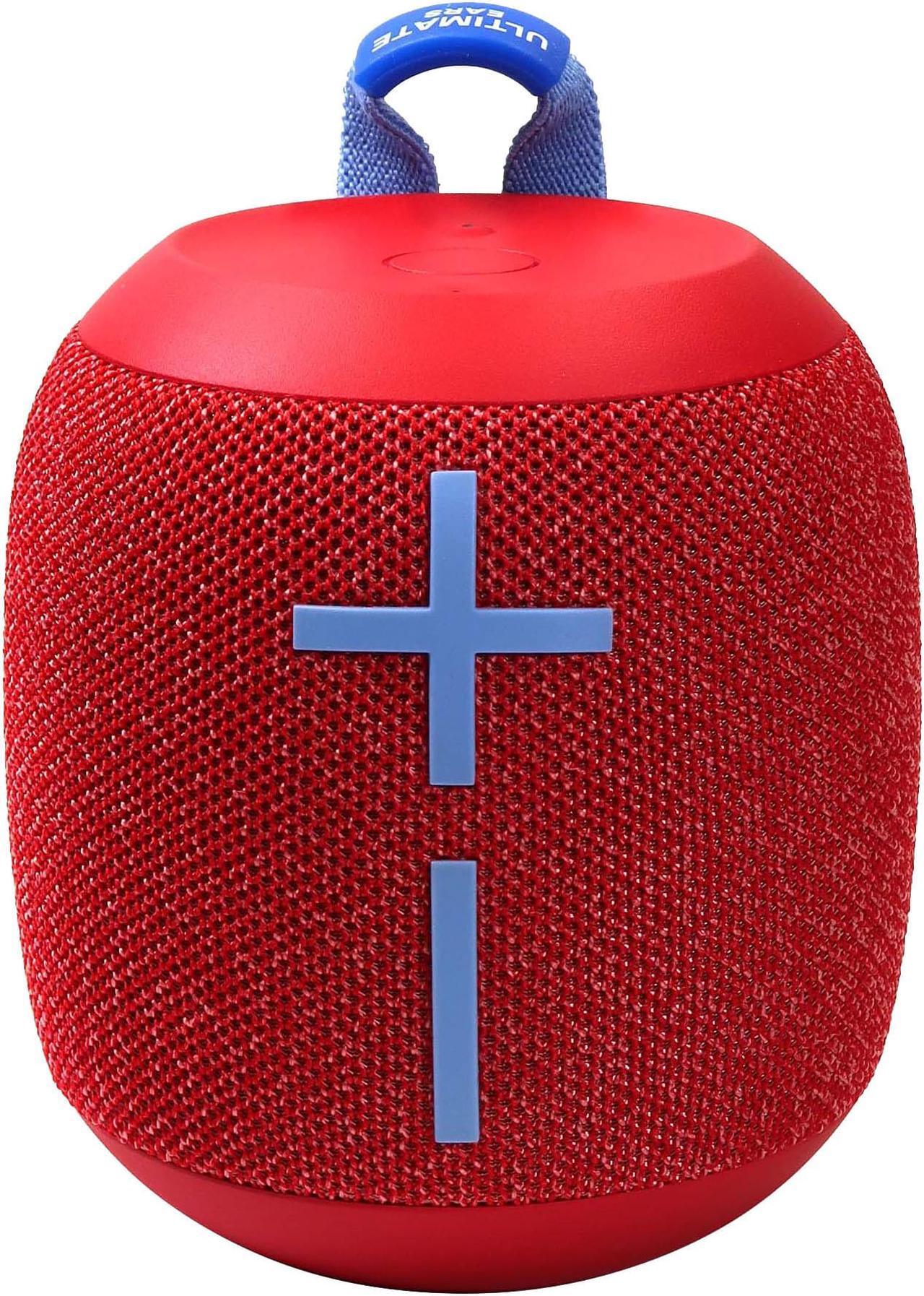 Alt view image 2 of 6 - Logitech Ultimate Ears WONDERBOOM 2 Waterproof Portable Bluetooth Speaker (Radical Red) Bundle