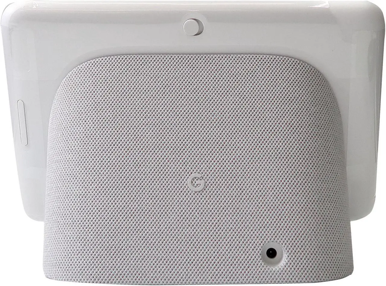 Alt view image 3 of 7 - Google Nest Hub 2nd Gen Smart Home Display with Google Assistant (Chalk) and Google Nest Audio Smart Speaker (Sand)