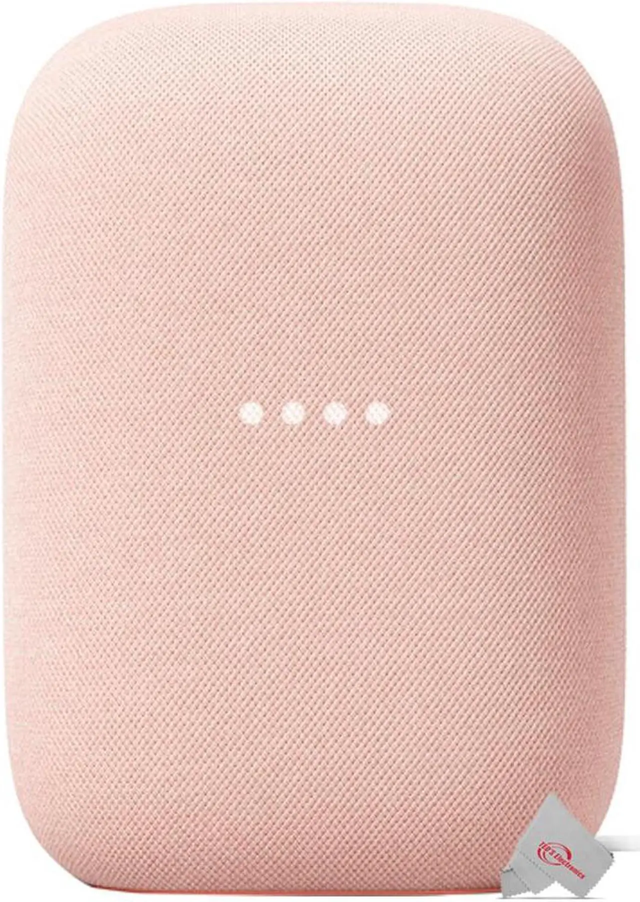 Alt view image 6 of 7 - Google Nest Hub 2nd Gen Smart Home Display with Google Assistant (Chalk) and Google Nest Audio Smart Speaker (Sand)