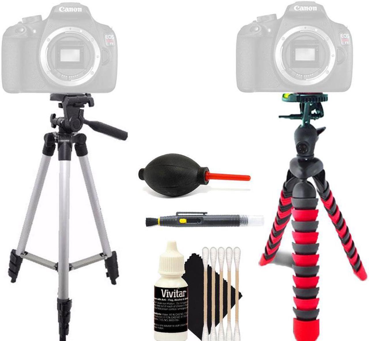 Main image of Tall Tripod + Flexible Tripod + Lens Pen + Dust Blower + 3pc Cleaning Kit