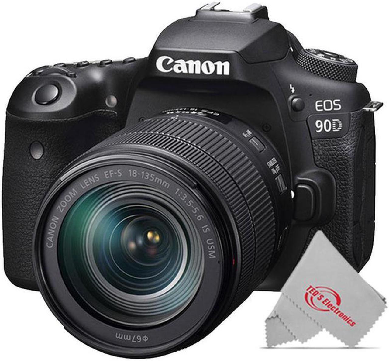 Alt view image 7 of 20 - Canon EOS 90D DSLR Camera with 18-135mm Lens
