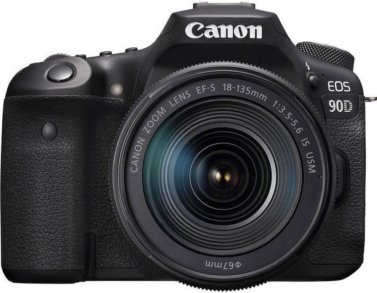 Alt view image 8 of 20 - Canon EOS 90D DSLR Camera with 18-135mm Lens