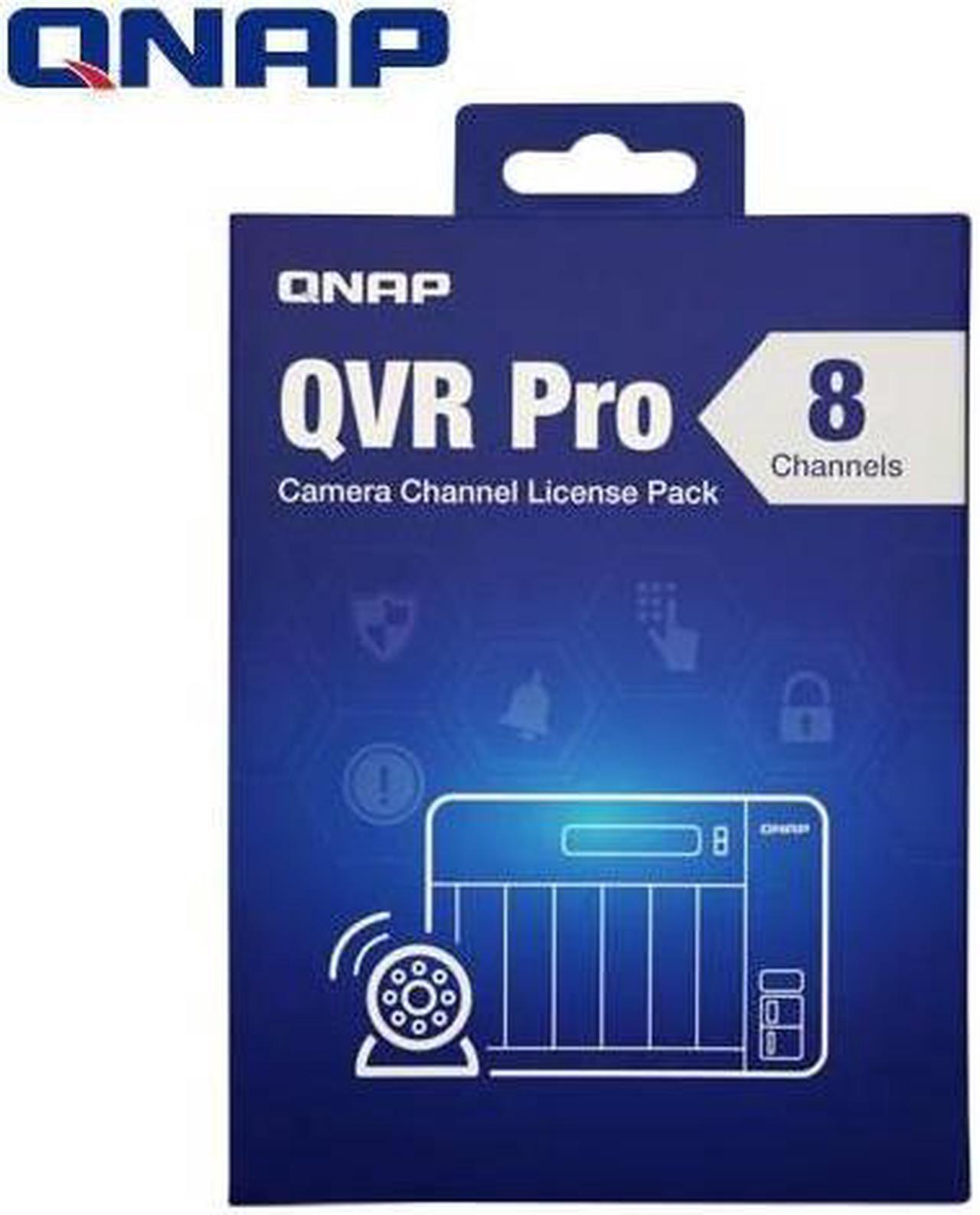 Main image of QNAP LIC-SW-QVRPRO-8CH QNAP QVR Pro 8 Channel License (QVR Pro Gold is Required)