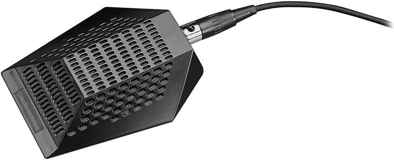 Alt view image 2 of 3 - Audio Technica PRO 44 Cardioid Condenser Boundary Microphone with 10-Foot XLR Cable, Cable Ties and 1-Year Extended Warr
