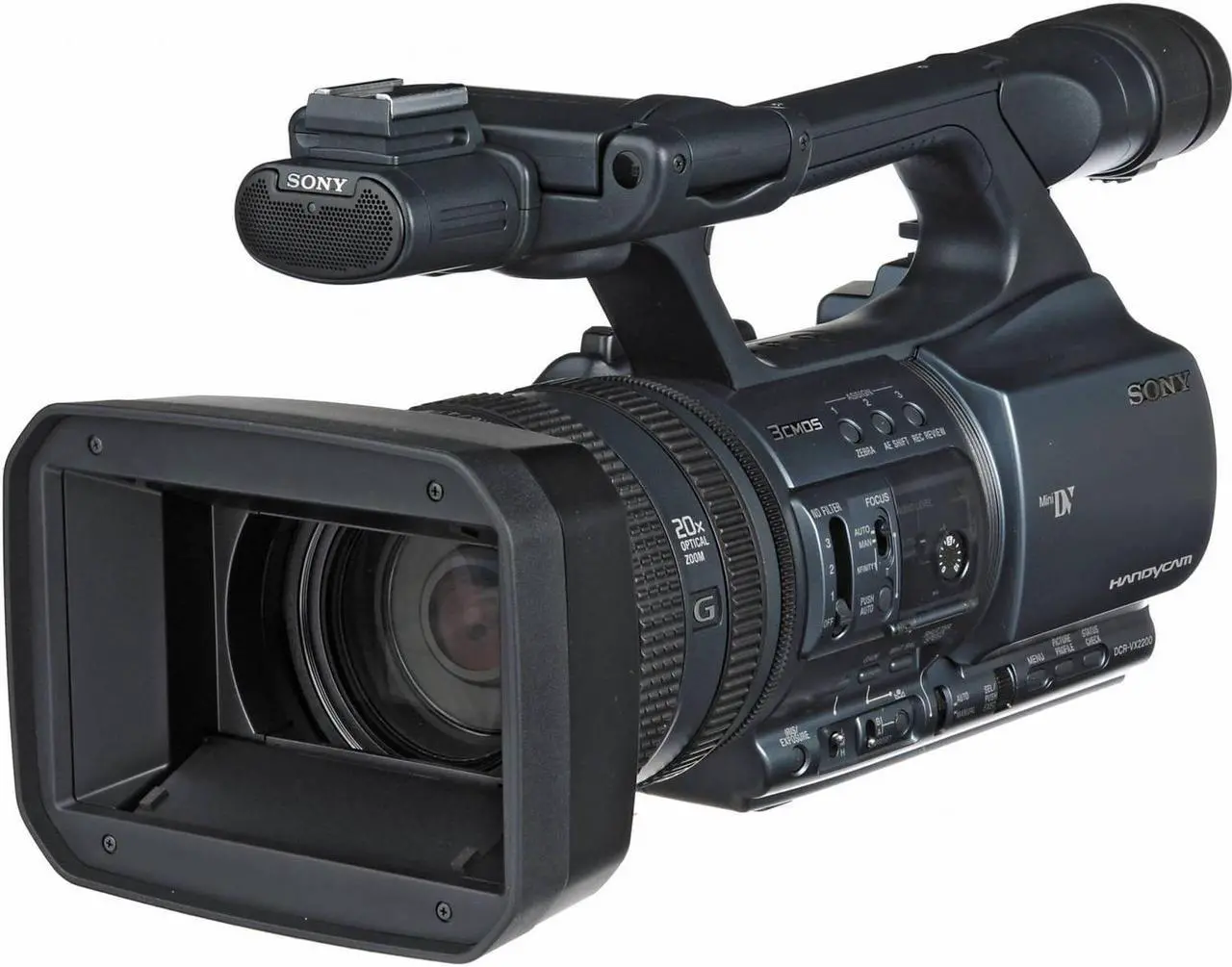 Main image of Sony Handycam DCR-VX2200E Camcorder Black PAL