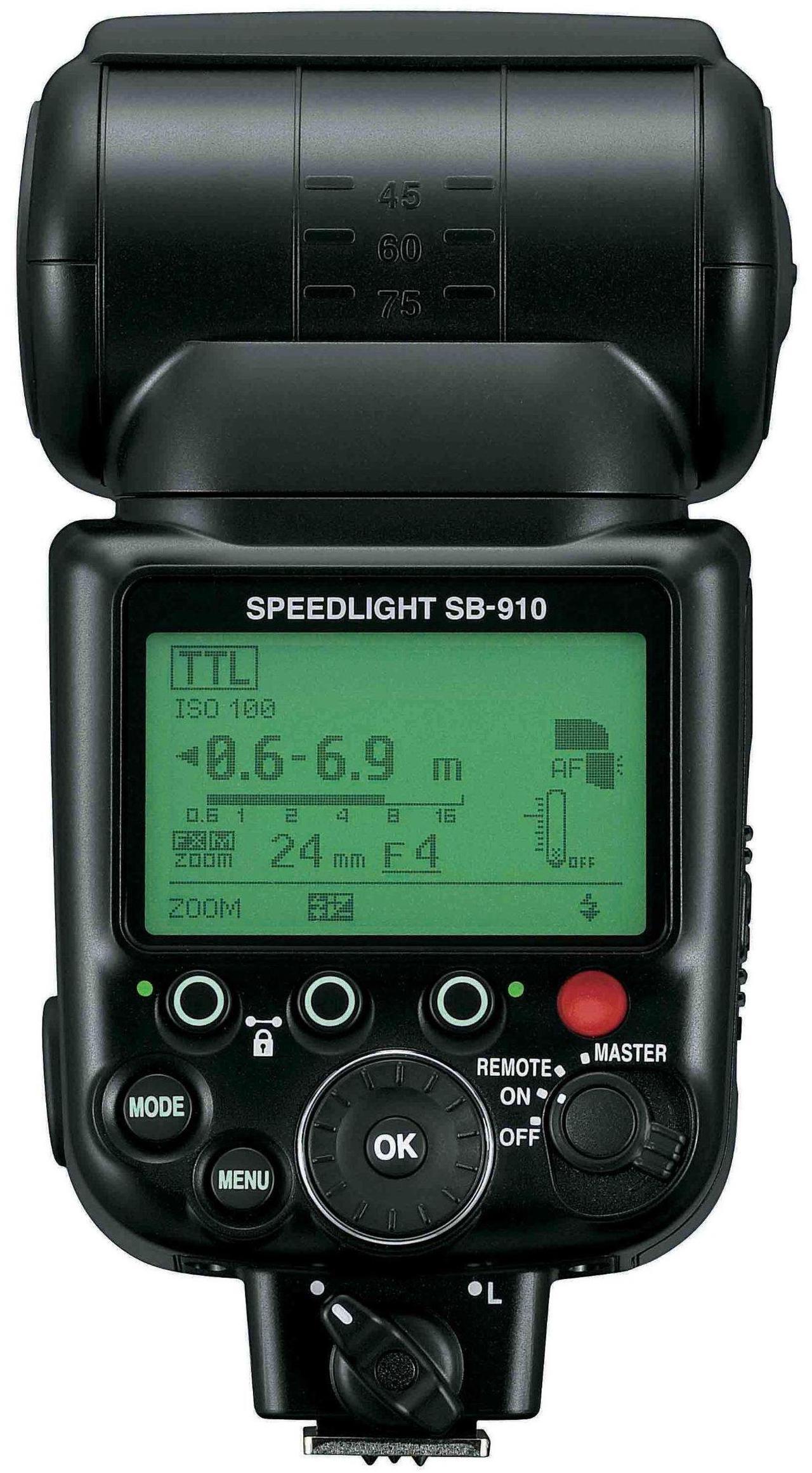 Alt view image 3 of 4 - Nikon SB-910 Speedlight Flash for Nikon Digital SLR Cameras