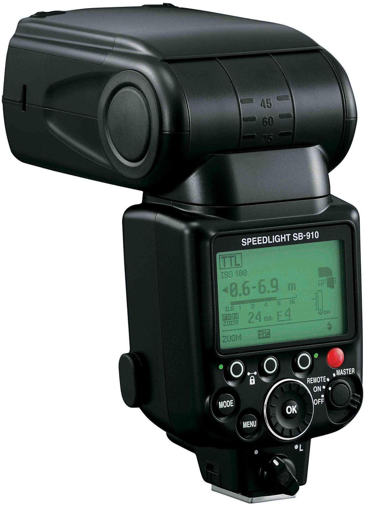 Alt view image 4 of 4 - Nikon SB-910 Speedlight Flash for Nikon Digital SLR Cameras