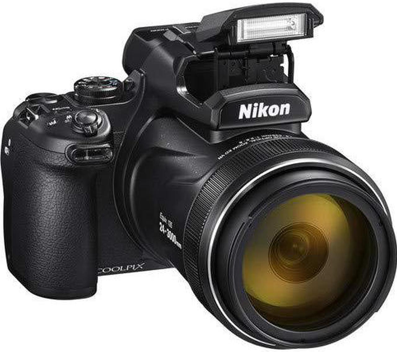 Alt view image 2 of 4 - Nikon COOLPIX 16.7 Digital Camera with 3.2" LCD, Black with Carrying Case + More - Intl Model