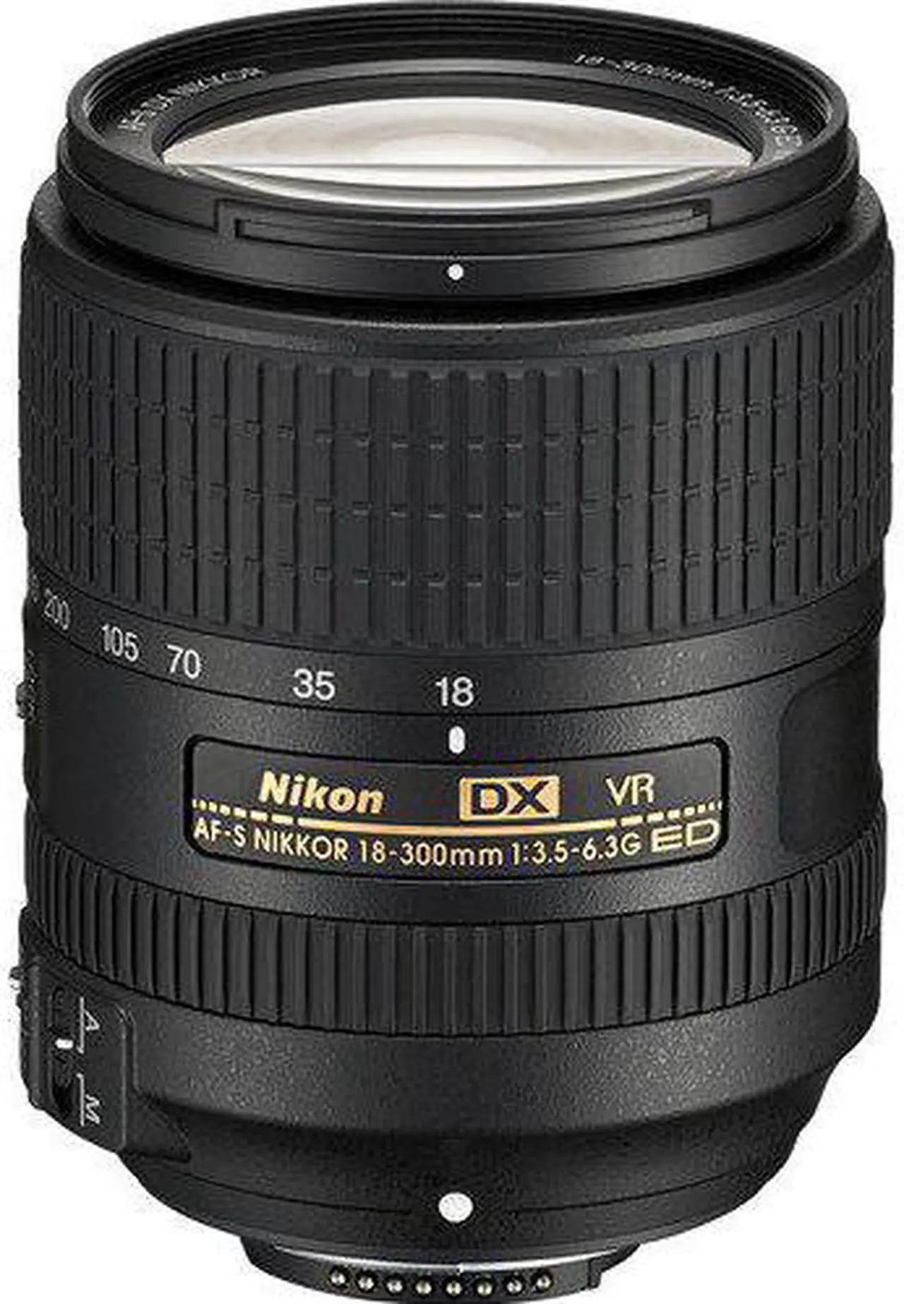 Alt view image 2 of 4 - NIKON 18-300MM F/3.5-6.3G ED AF-S DX VR Lens with 1 Year Warranty, Sandisk 64GB Memory, Portable LED Light, and Deluxe P