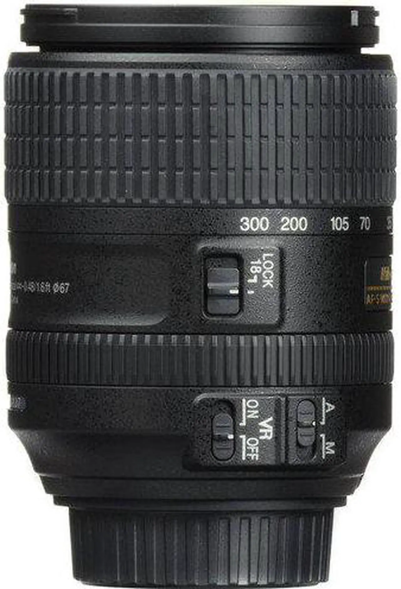 Alt view image 3 of 4 - NIKON 18-300MM F/3.5-6.3G ED AF-S DX VR Lens with 1 Year Warranty, Sandisk 64GB Memory, Portable LED Light, and Deluxe P