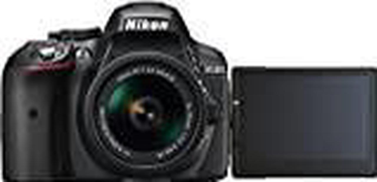 Alt view image 2 of 4 - Nikon D5300 Digital SLR Camera - Black (24.2 MP, AF-P 18-55mm VR Lens Kit) (Renewed)