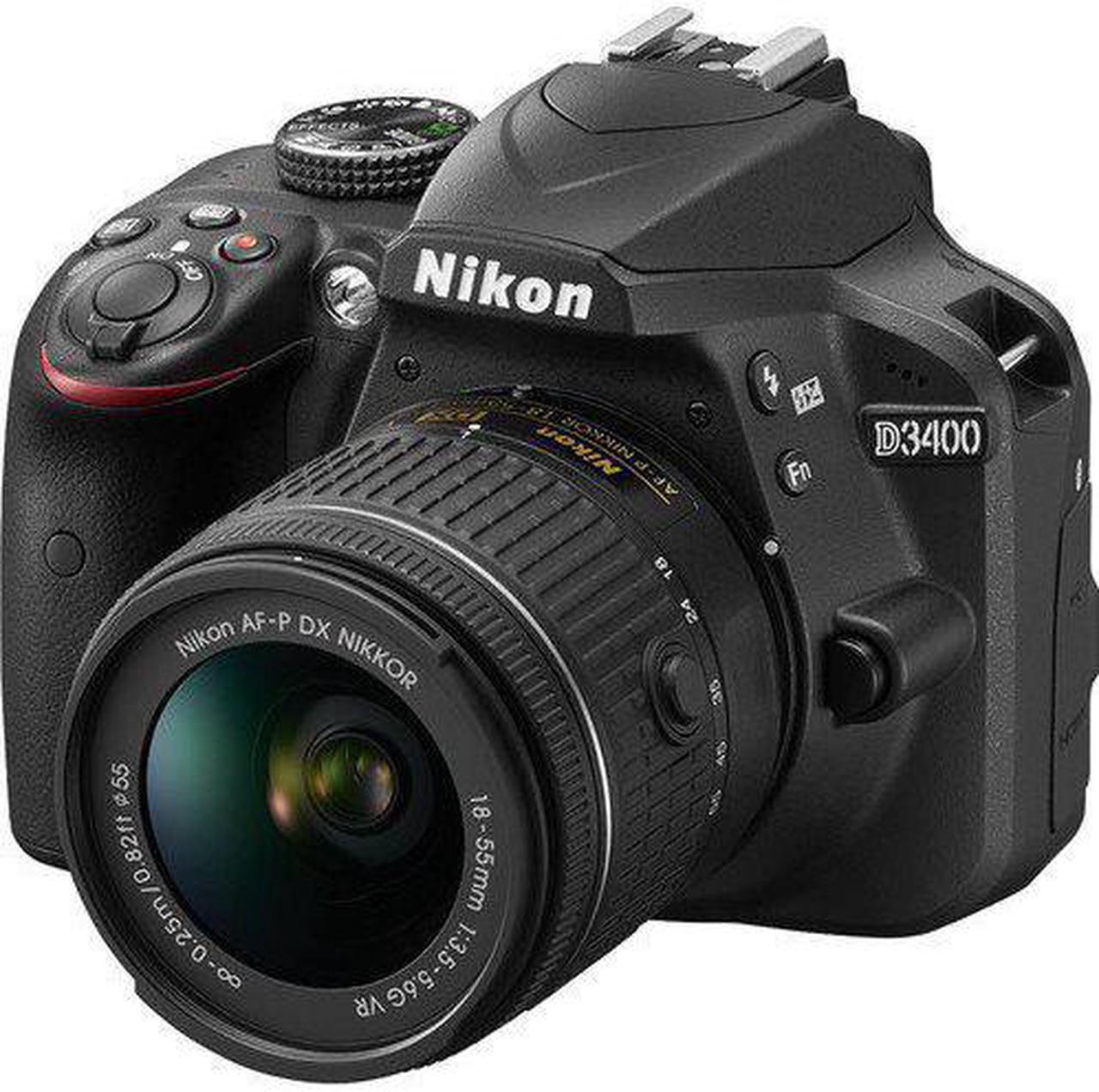 Alt view image 2 of 4 - Nikon D3400 DSLR Camera with 18-55mm Lens