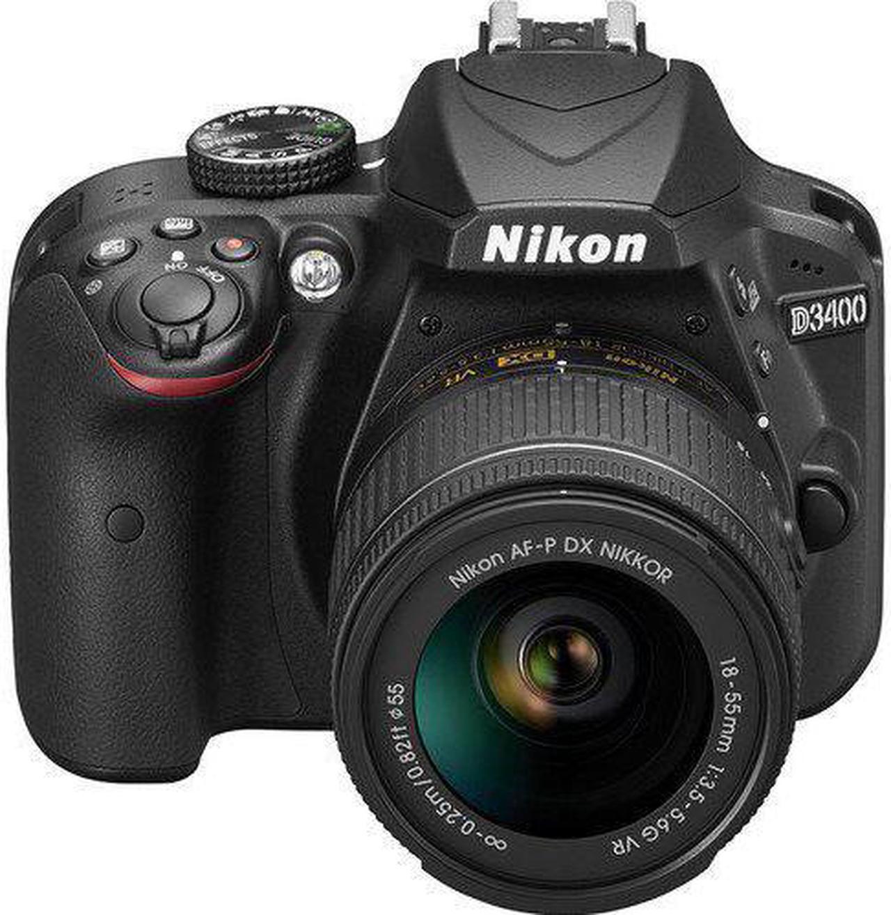 Alt view image 3 of 4 - Nikon D3400 DSLR Camera with 18-55mm Lens