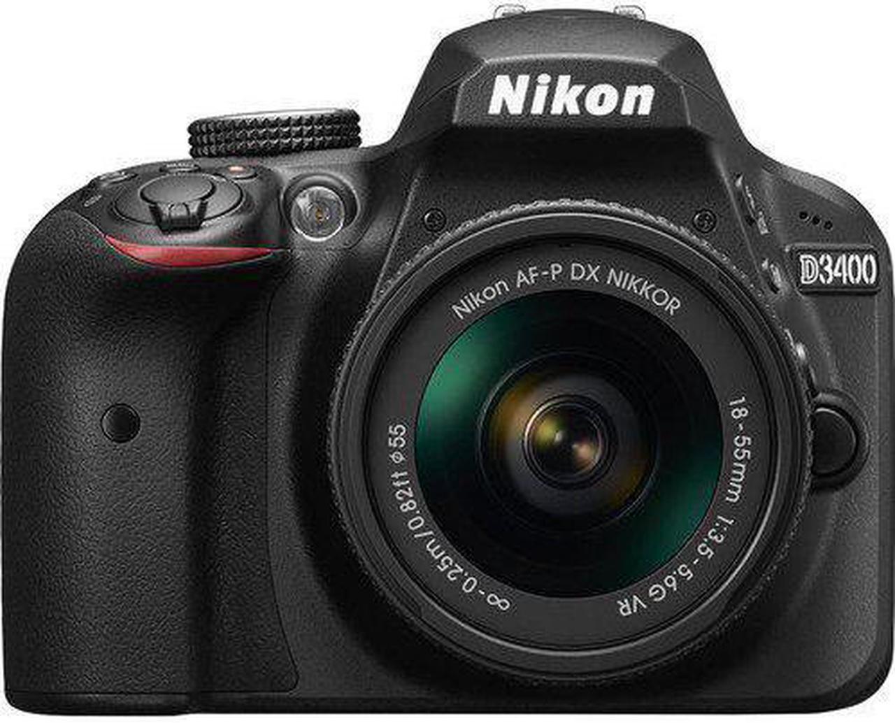 Alt view image 4 of 4 - Nikon D3400 DSLR Camera with 18-55mm Lens