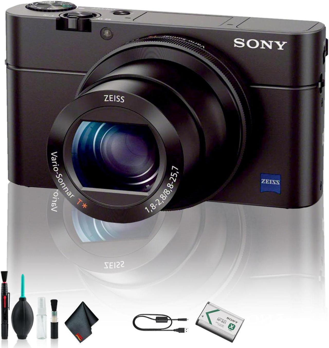 Alt view image 5 of 5 - Sony Cyber-shot DSC-RX100 IV Camera DSCRX100M4/B Starter Kit