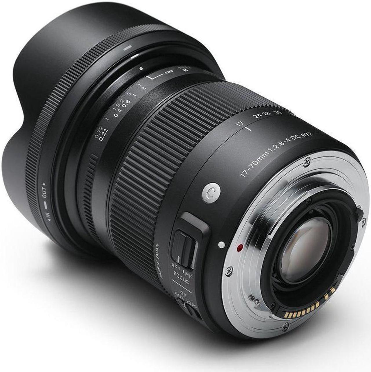 Alt view image 4 of 4 - Sigma 17-70mm F2.8-4 Contemporary DC Macro OS HSM Lens for Canon