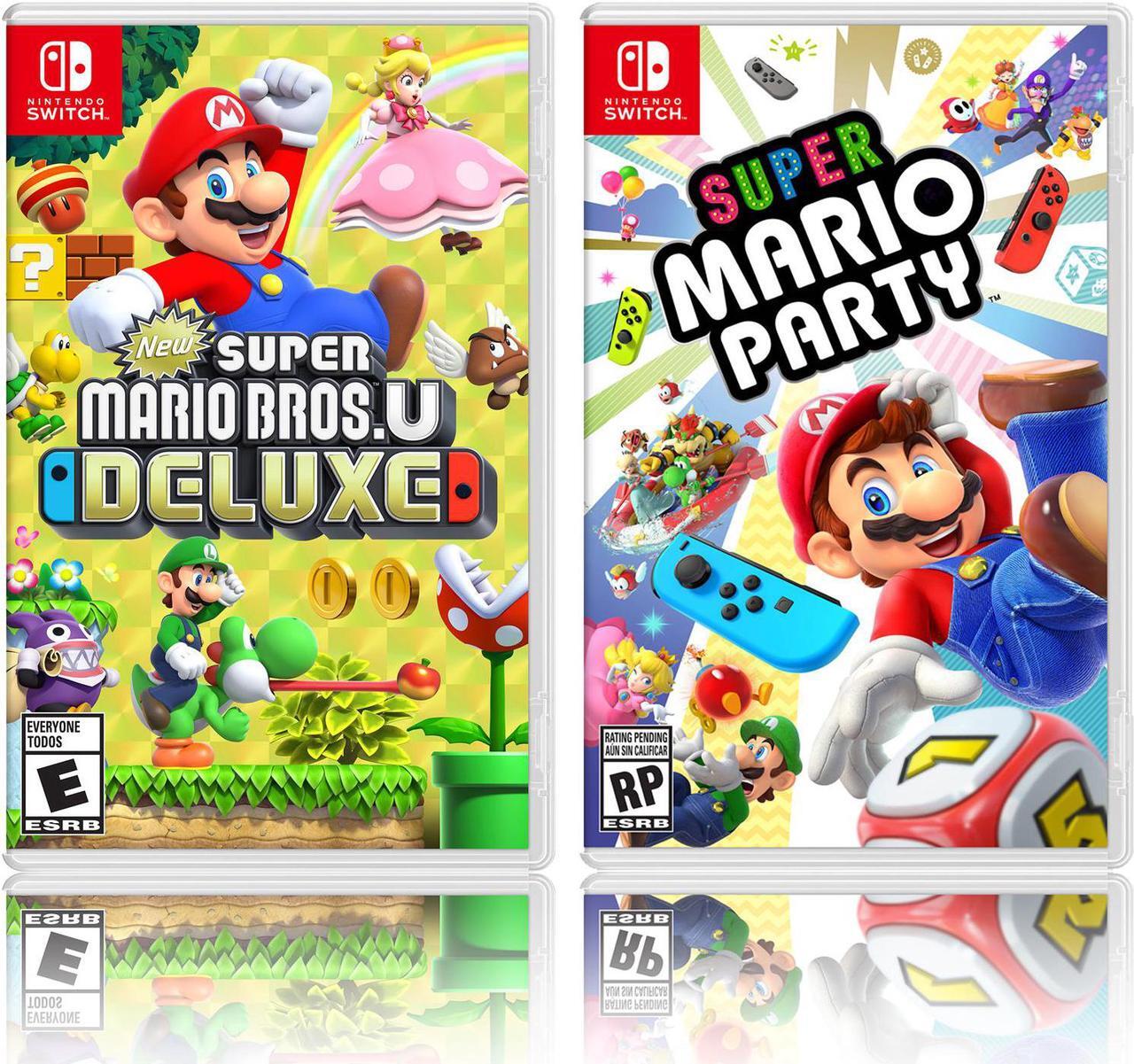 Main image of New Super Mario Bros. U Deluxe + Super Mario Party - Two Game Bundle - Nintendo Switch