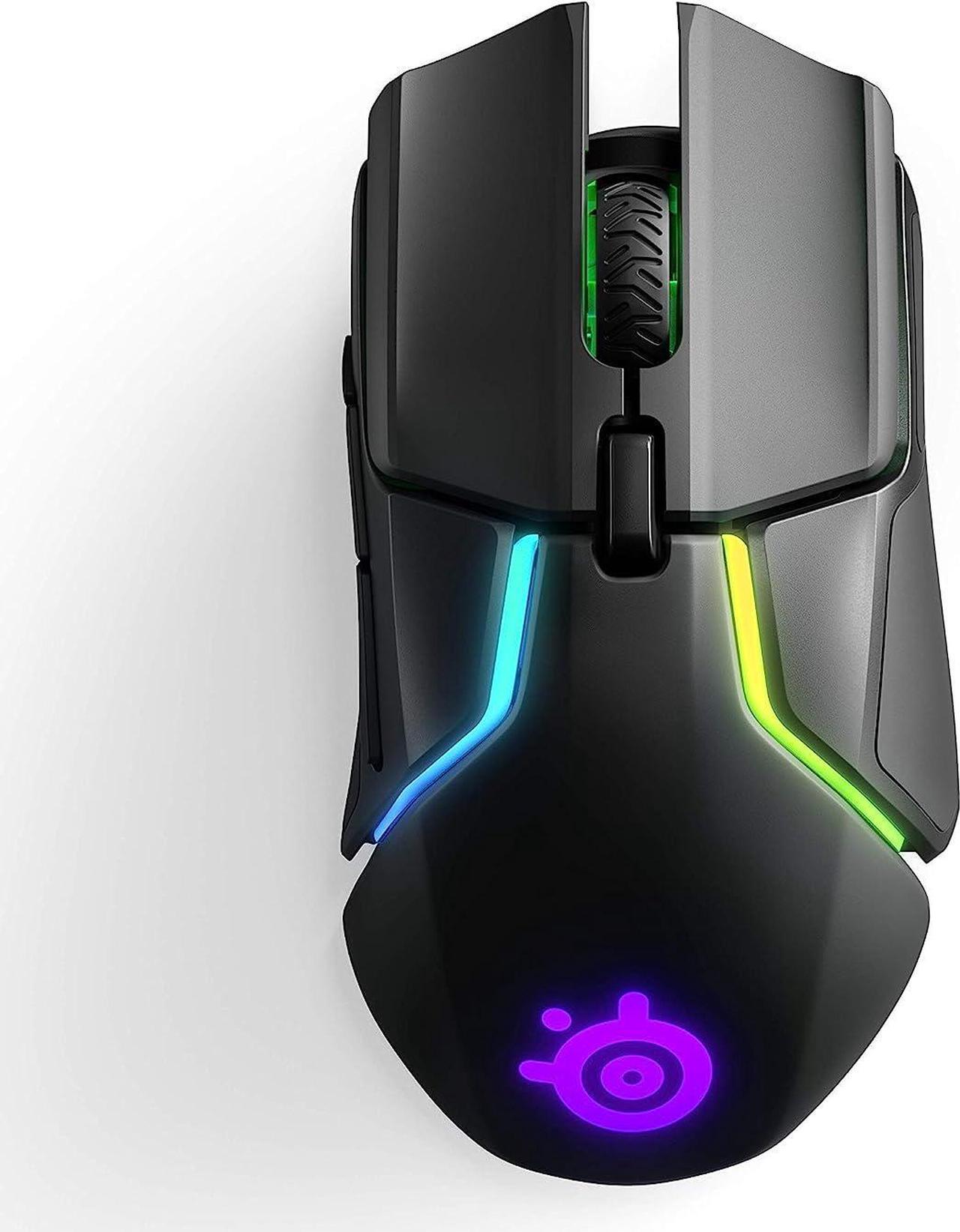 Alt view image 11 of 20 - SteelSeries Rival 650 Quantum Wireless Gaming Mouse - Rapid Charging Battery - 12, 000 Cpi Truemove3+ Dual Optical Sensor - Low 0.5 Lift-Off Distance - 256 Weight Configurations - 8 Zone RGB Lighting