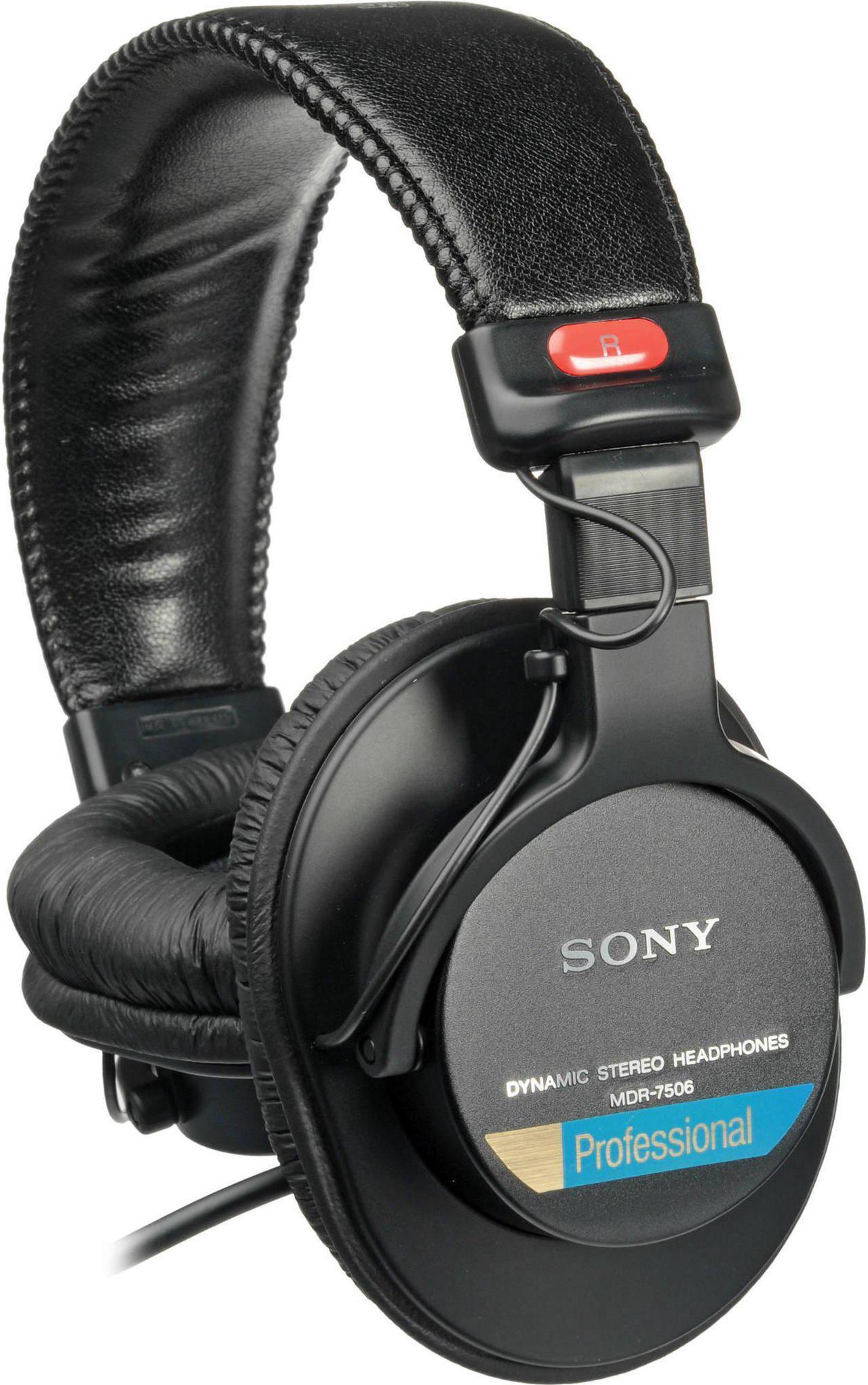 Alt view image 2 of 6 - Sony MDR7506 Professional Large Diaphragm Headphone