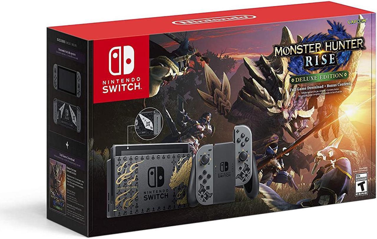 Nintendo Switch Monster Hunter Rise Deluxe Edition System - Switch