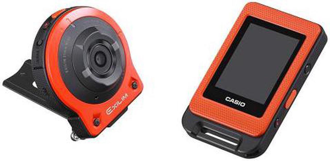 Main image of Casio Exilim EX-FR10EO 14MP Split Action Camera - Orange